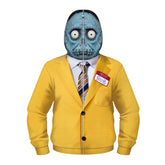 Kids Children Beetlejuice 2 (2024) Bob Shrinker Hoodie Mask Streetwear Pullover Outfits Halloween Carnival Suit